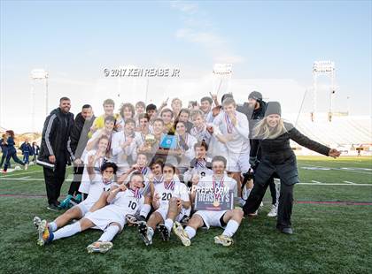 Thumbnail 3 in Quaker Valley vs. Lancaster Mennonite (PIAA Class 2A Final) photogallery.
