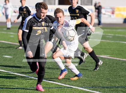 Thumbnail 2 in Quaker Valley vs. Lancaster Mennonite (PIAA Class 2A Final) photogallery.