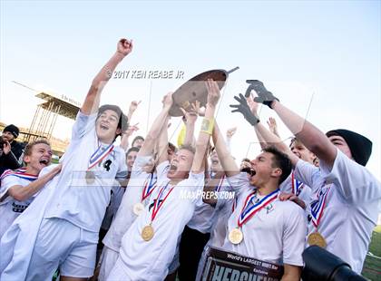Thumbnail 2 in Quaker Valley vs. Lancaster Mennonite (PIAA Class 2A Final) photogallery.