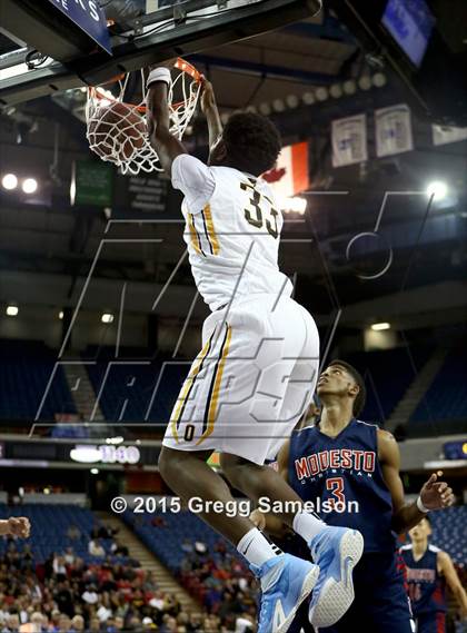 Thumbnail 1 in Bishop O'Dowd vs Modesto Christian (CIF NorCal Regional Open Division Final) photogallery.