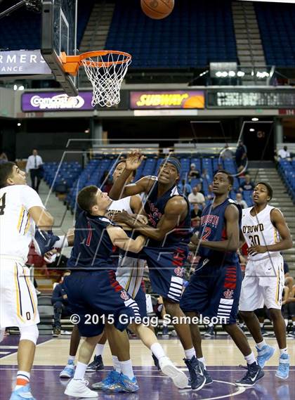 Thumbnail 3 in Bishop O'Dowd vs Modesto Christian (CIF NorCal Regional Open Division Final) photogallery.