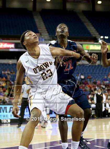 Thumbnail 1 in Bishop O'Dowd vs Modesto Christian (CIF NorCal Regional Open Division Final) photogallery.
