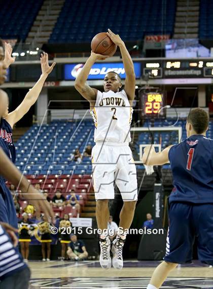 Thumbnail 2 in Bishop O'Dowd vs Modesto Christian (CIF NorCal Regional Open Division Final) photogallery.