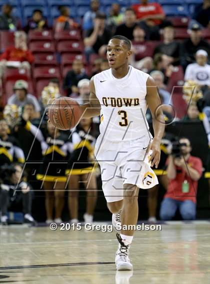 Thumbnail 2 in Bishop O'Dowd vs Modesto Christian (CIF NorCal Regional Open Division Final) photogallery.