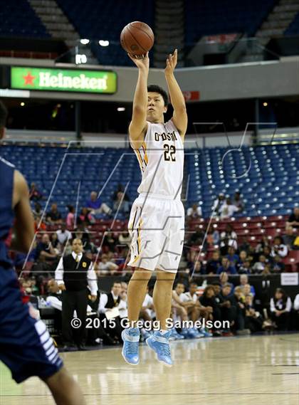 Thumbnail 2 in Bishop O'Dowd vs Modesto Christian (CIF NorCal Regional Open Division Final) photogallery.