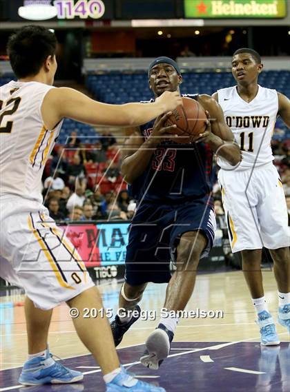 Thumbnail 1 in Bishop O'Dowd vs Modesto Christian (CIF NorCal Regional Open Division Final) photogallery.