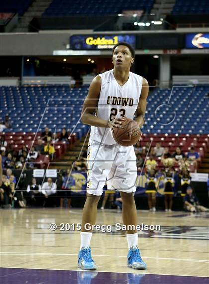 Thumbnail 1 in Bishop O'Dowd vs Modesto Christian (CIF NorCal Regional Open Division Final) photogallery.