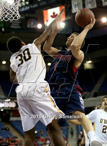 Thumbnail 2 in Bishop O'Dowd vs Modesto Christian (CIF NorCal Regional Open Division Final) photogallery.