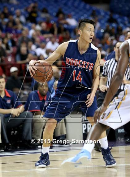 Thumbnail 1 in Bishop O'Dowd vs Modesto Christian (CIF NorCal Regional Open Division Final) photogallery.
