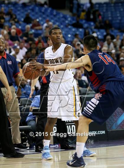 Thumbnail 2 in Bishop O'Dowd vs Modesto Christian (CIF NorCal Regional Open Division Final) photogallery.