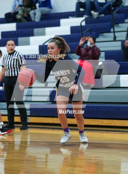 Thumbnail 2 in Summit Academy vs. East (Charger Winter Classic) photogallery.