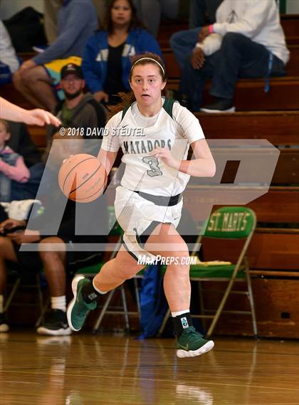 Thumbnail 2 in La Jolla Country Day vs. Miramonte (St. Mary's Stockton MLK Showcase) photogallery.