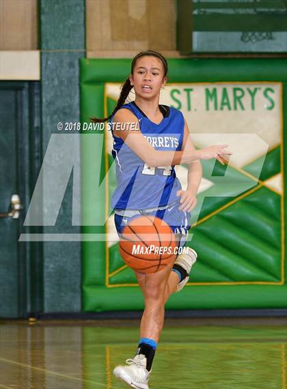 Thumbnail 2 in La Jolla Country Day vs. Miramonte (St. Mary's Stockton MLK Showcase) photogallery.