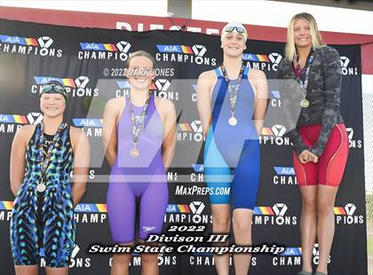 Thumbnail 2 in AIA Division III Swim State Championships - Awards photogallery.