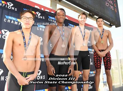 Thumbnail 3 in AIA Division III Swim State Championships - Awards photogallery.