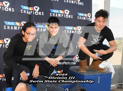 Thumbnail 2 in AIA Division III Swim State Championships - Awards photogallery.
