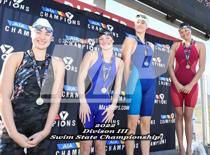 Thumbnail 1 in AIA Division III Swim State Championships - Awards photogallery.