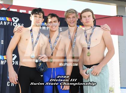 Thumbnail 3 in AIA Division III Swim State Championships - Awards photogallery.