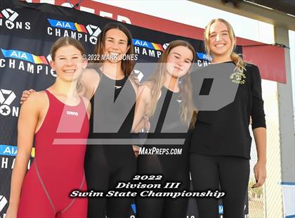 Thumbnail 2 in AIA Division III Swim State Championships - Awards photogallery.