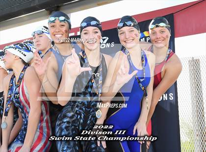 Thumbnail 2 in AIA Division III Swim State Championships - Awards photogallery.