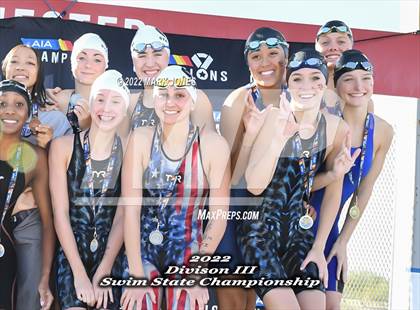 Thumbnail 2 in AIA Division III Swim State Championships - Awards photogallery.