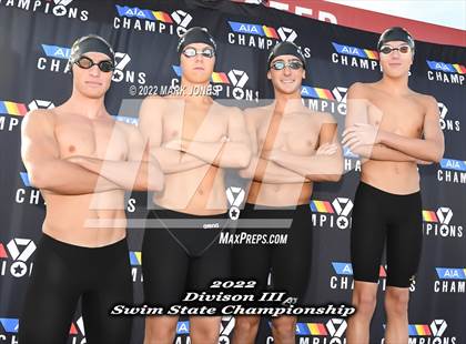 Thumbnail 3 in AIA Division III Swim State Championships - Awards photogallery.