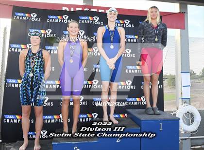 Thumbnail 1 in AIA Division III Swim State Championships - Awards photogallery.