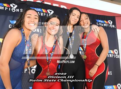 Thumbnail 2 in AIA Division III Swim State Championships - Awards photogallery.