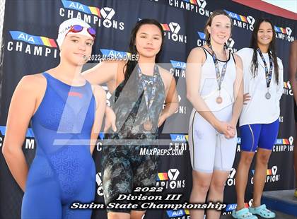 Thumbnail 2 in AIA Division III Swim State Championships - Awards photogallery.