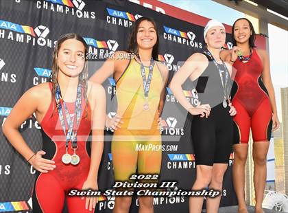 Thumbnail 2 in AIA Division III Swim State Championships - Awards photogallery.