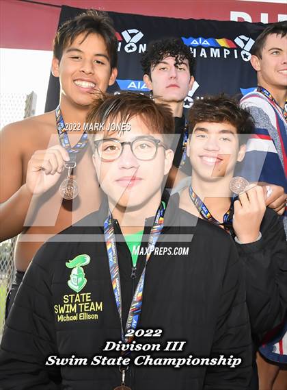 Thumbnail 3 in AIA Division III Swim State Championships - Awards photogallery.
