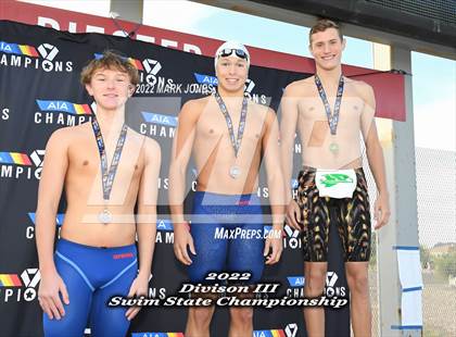 Thumbnail 2 in AIA Division III Swim State Championships - Awards photogallery.