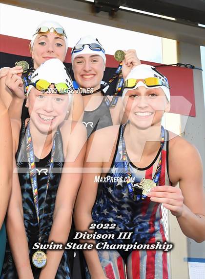 Thumbnail 3 in AIA Division III Swim State Championships - Awards photogallery.