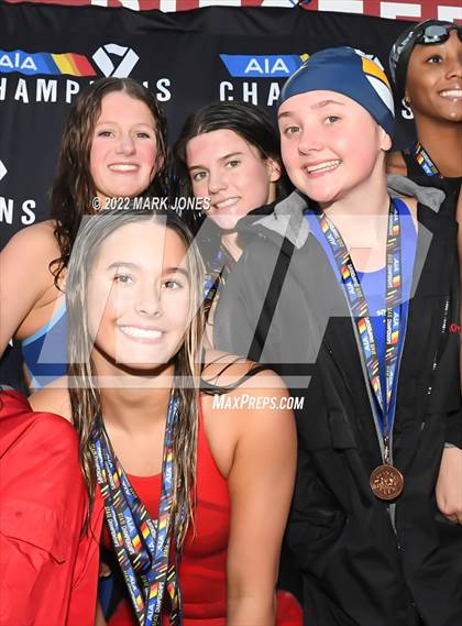 Thumbnail 2 in AIA Division III Swim State Championships - Awards photogallery.