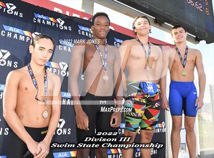 Thumbnail 2 in AIA Division III Swim State Championships - Awards photogallery.
