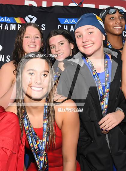 Thumbnail 3 in AIA Division III Swim State Championships - Awards photogallery.