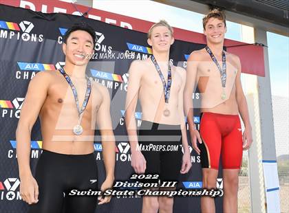 Thumbnail 3 in AIA Division III Swim State Championships - Awards photogallery.