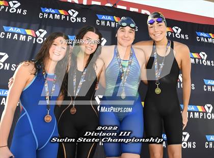 Thumbnail 3 in AIA Division III Swim State Championships - Awards photogallery.