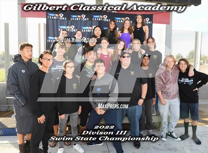 Thumbnail 3 in AIA Division III Swim State Championships - Awards photogallery.