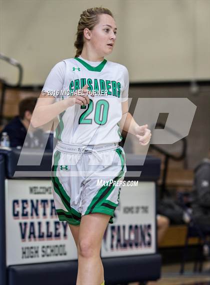 Thumbnail 3 in St. Bernard's vs. Pleasant Valley photogallery.
