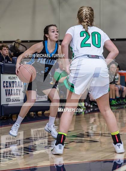 Thumbnail 3 in St. Bernard's vs. Pleasant Valley photogallery.
