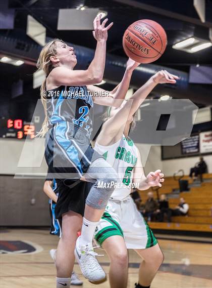 Thumbnail 1 in St. Bernard's vs. Pleasant Valley photogallery.