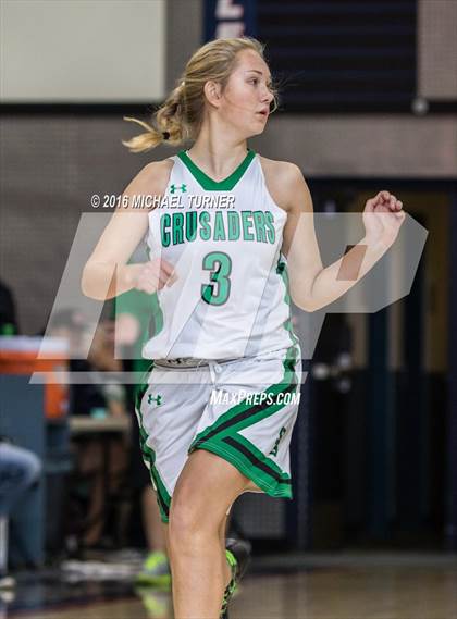 Thumbnail 3 in St. Bernard's vs. Pleasant Valley photogallery.