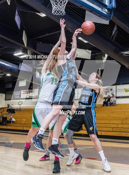 Thumbnail 3 in St. Bernard's vs. Pleasant Valley photogallery.