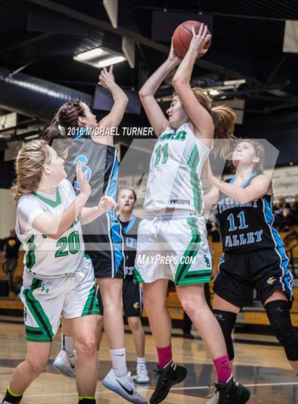 Thumbnail 2 in St. Bernard's vs. Pleasant Valley photogallery.