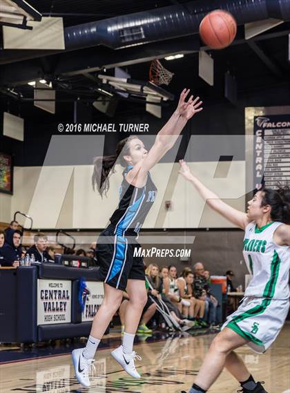 Thumbnail 2 in St. Bernard's vs. Pleasant Valley photogallery.