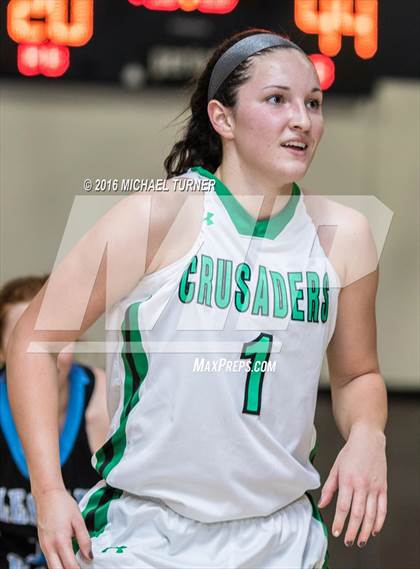 Thumbnail 2 in St. Bernard's vs. Pleasant Valley photogallery.
