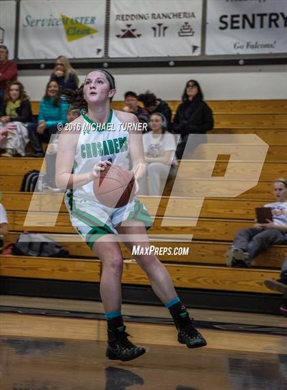 Thumbnail 1 in St. Bernard's vs. Pleasant Valley photogallery.