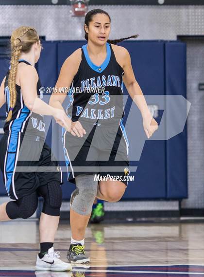 Thumbnail 2 in St. Bernard's vs. Pleasant Valley photogallery.
