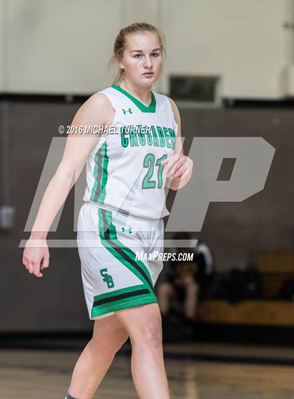 Thumbnail 1 in St. Bernard's vs. Pleasant Valley photogallery.